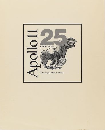 Lot #8628  STS-65 Flown Apollo 11 25th Anniversary Flag - Image 2