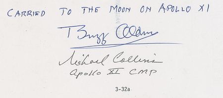 Lot #8211 Buzz Aldrin and Michael Collins - Image 2