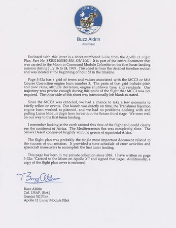 Lot #8211 Buzz Aldrin and Michael Collins - Image 3