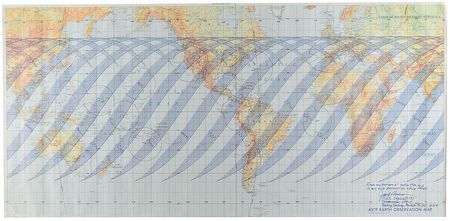 Lot #8604 Jack Lousma Signed Chart - Image 1