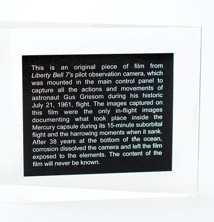 Lot #8040  Liberty Bell 7 Flown Film - Image 3