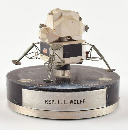 Lot #8014  Grumman/NASA LEM Replica Model - Image 1