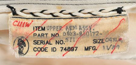 Lot #8645  Space Shuttle EMU Suit Upper Arm Assembly - Image 3