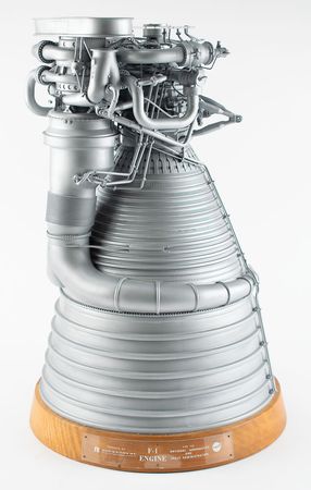 Lot #8022  Apollo F-1 Rocket Engine Contractor's Model - Image 1