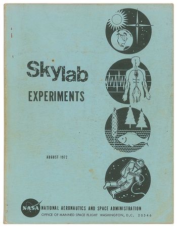 Lot #8533  Skylab Chart and Experiments Manual - Image 1
