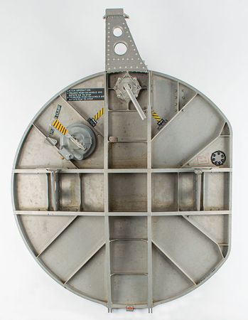 Lot #8117  Lunar Module Upper Docking Tunnel Hatch - Image 1