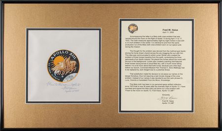 Lot #8254  Apollo 13 Beta Cloth