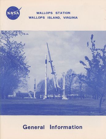 Lot #8708  Wallops Station Miniature Metal Rocket - Image 2