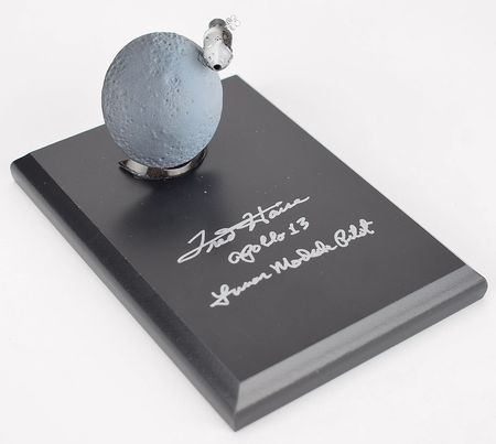Lot #8441  Apollo 13 Model Signed by Fred Haise - Image 1