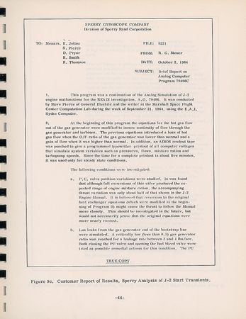Lot #8024  General Electric J-2 Rocket Engine Simulation Study Report - Image 3