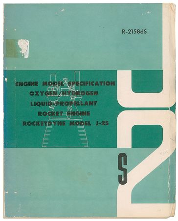 Lot #8033  Rocketdyne J-2S Engine Model Specification Report - Image 1