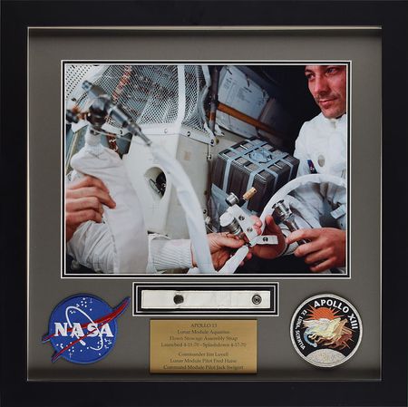 Lot #8292  Apollo 13 Lunar Module Flown Stowage