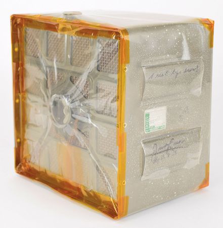 Lot #8259  Apollo 13 Command Module LiOH Canister