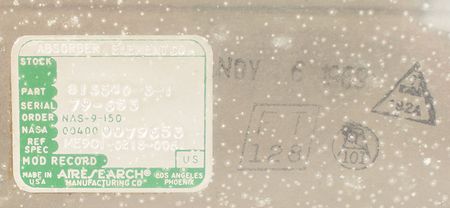 Lot #8259  Apollo 13 Command Module LiOH Canister Signed by James Lovell - Image 4