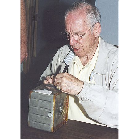 Lot #8259  Apollo 13 Command Module LiOH Canister Signed by James Lovell - Image 5