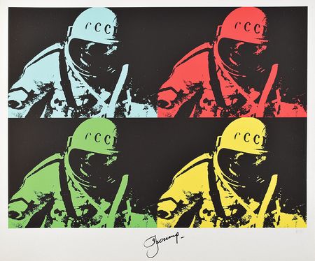 Lot #8565 Alexei Leonov Signed Lithograph