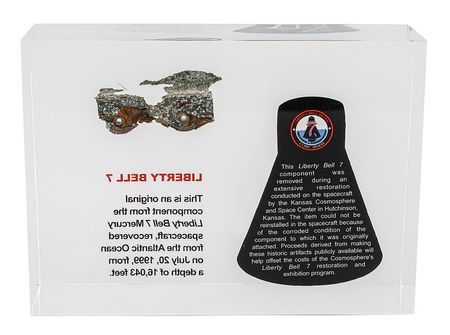 Lot #8042  Liberty Bell 7 Flown Fragment - Image 2