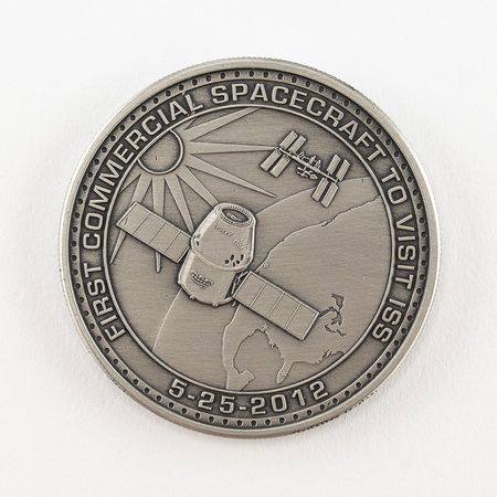 Lot #8680  SpaceX COTS Demo Flight 2 Coin - Image 2