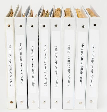 Lot #8058  Mercury Mission Rules Manuals - Image 7