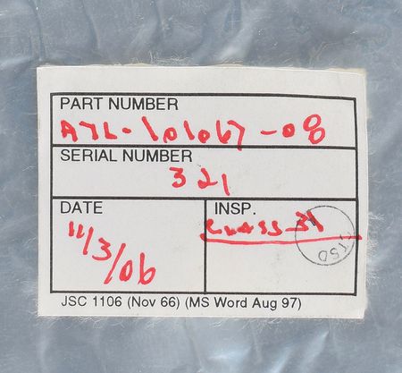 Lot #8092  Apollo A7L Space Suit Glove TMG Thermal Layers - Image 2