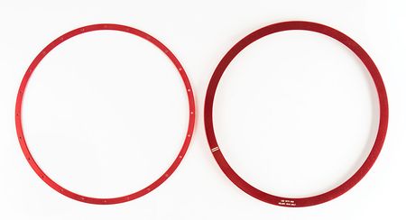 Lot #8093  Apollo A7LB Space Suit Helmet Disconnect Rings - Image 2