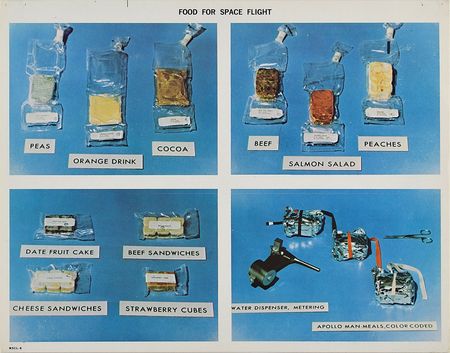 Lot #8216  Space Food Signed by Fred Haise - Image 2