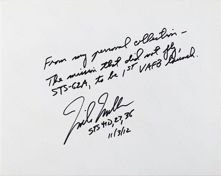 Lot #8601  STS-62-A Signed Photograph - Image 2