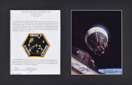 Lot #8078 Tom Stafford's Gemini 6 Flown Patch - Image 1