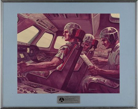Lot #8613  Space Shuttle Group of (23) Early Conceptual Photographs - Image 4