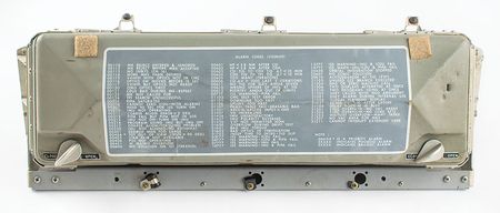 Lot #8101  Apollo Guidance and Navigation System Eyepiece Stowage Case with Alarm Code Placard - Image 1
