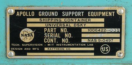 Lot #8099  Apollo DSKY Original Transit Case - Image 8