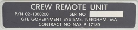Lot #8641  Space Shuttle Crew Remote Communication Kit - Image 8