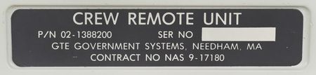 Lot #8641  Space Shuttle Crew Remote Communication Kit - Image 15