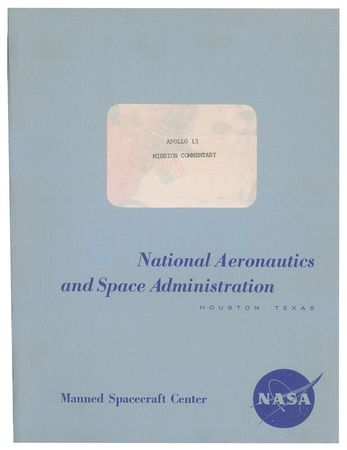 Lot #8294  Apollo 13 Mission Commentary - Image 1