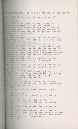 Lot #8294  Apollo 13 Mission Commentary - Image 4