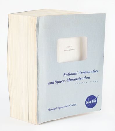 Lot #8294  Apollo 13 Mission Commentary