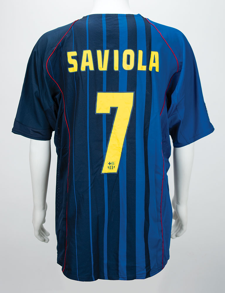 【レア】RARE Barcelona #7 Javier Saviola 2001/02 Saviola #7 Barcelona Vintage Nike Home Football