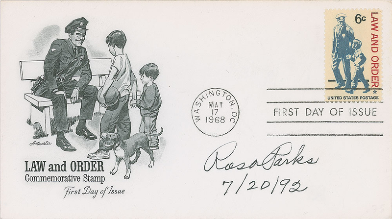 Lot 403 Rosa Parks First Day Cover