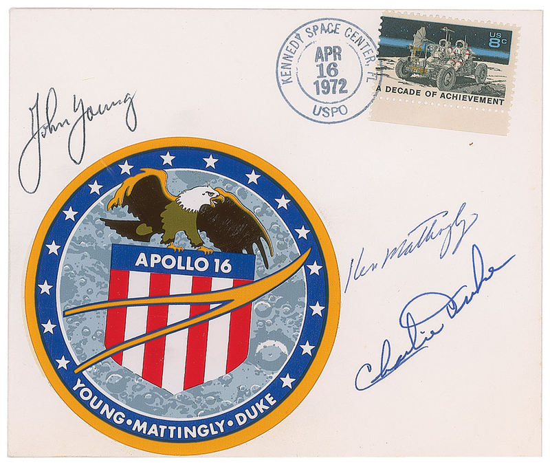 Lot 566 Apollo 16 First Day Cover