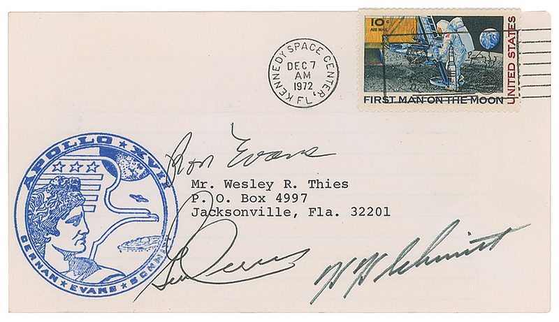 Lot 573 Apollo 17 First Day Cover