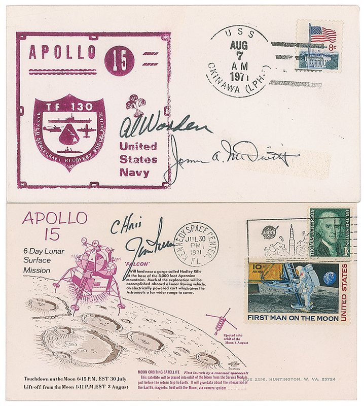 Lot 572 Apollo 15 Covers