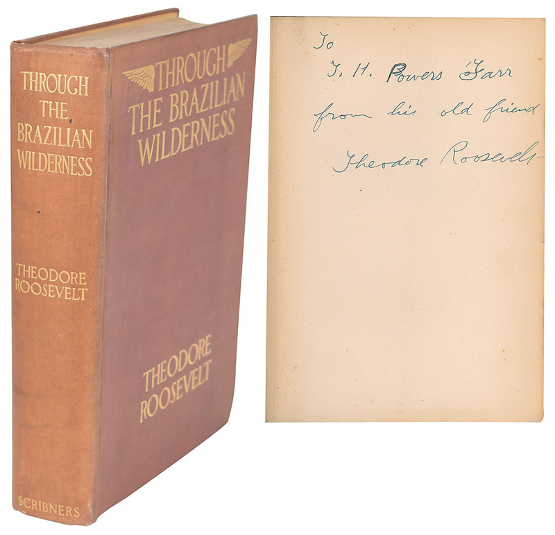 Lot 42 Theodore Roosevelt Book