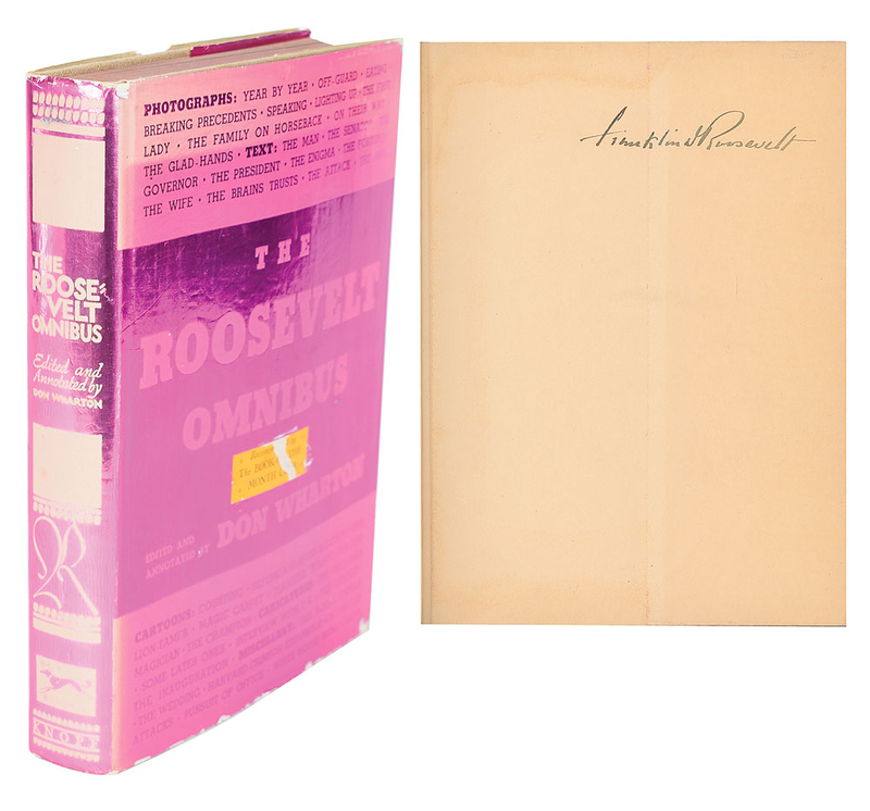 Lot 60 Franklin D. Roosevelt Book