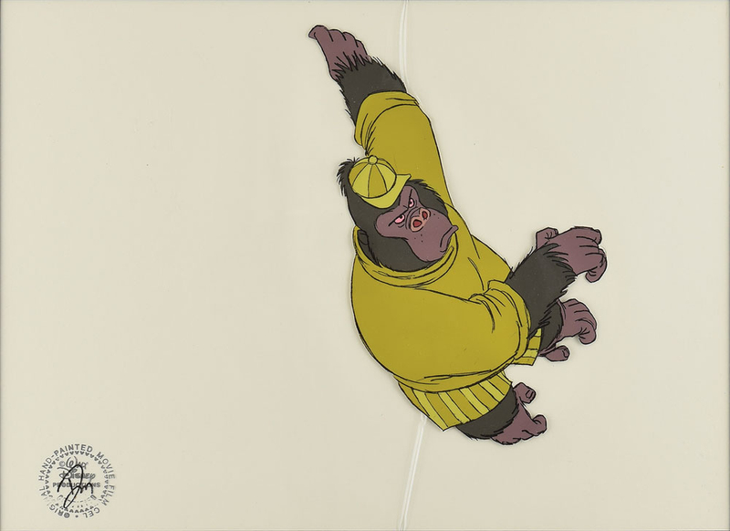 Lot 538 Gorilla production cel from Bedknobs and Broomsticks
