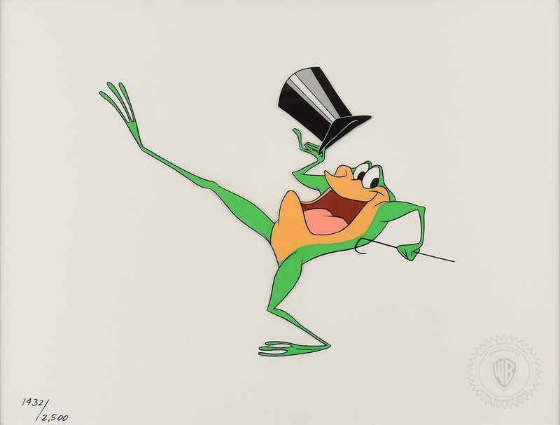 Lot 700 Michigan J. Frog limited edition sericel from Warner Bros. Animation