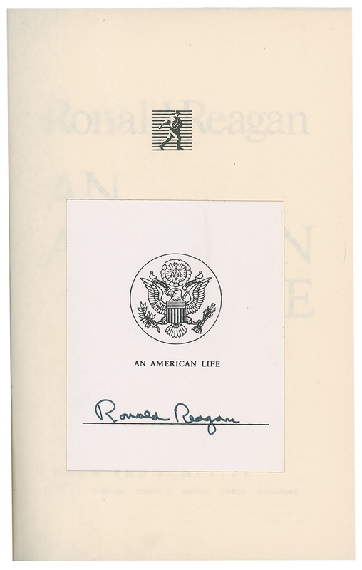 Lot 158 Ronald Reagan Book