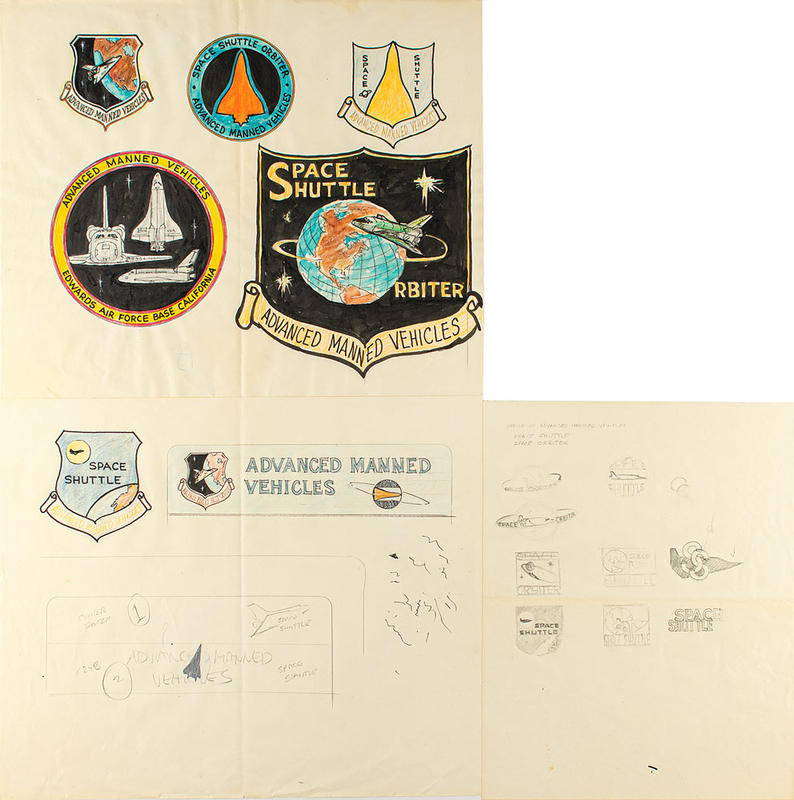 Lot 615 Space Shuttle Insignia Designs