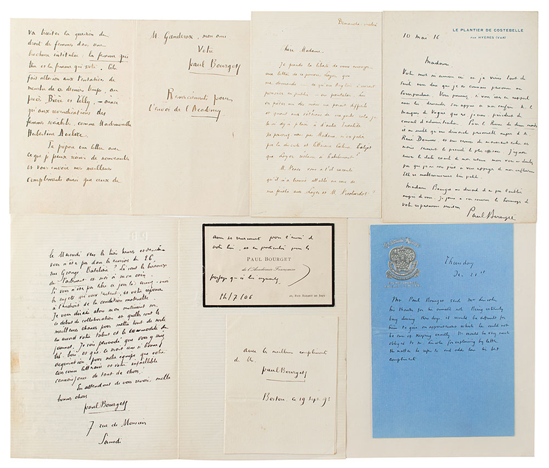 Lot 729 Paul Bourget