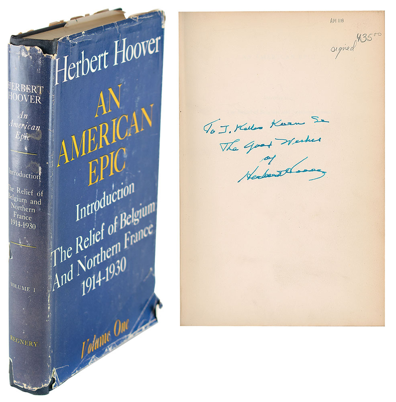 Lot 132 Herbert Hoover