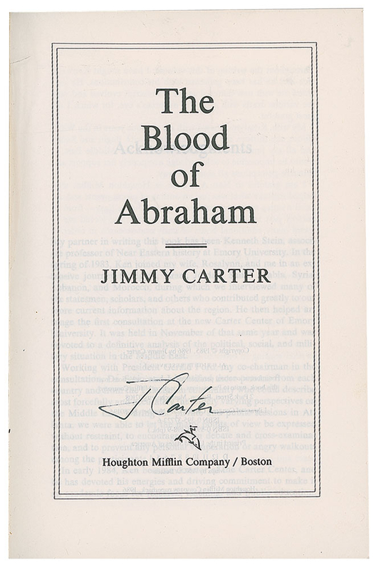 Lot 89 Jimmy Carter Books